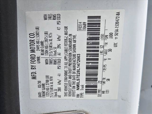 Used 2020 Ford Transit Connect XL FWD image 22