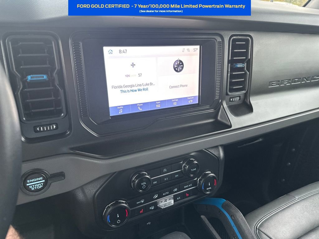 Certified 2022 Ford Bronco Black Diamond image 16