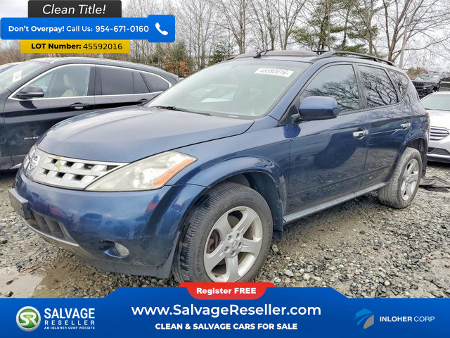 Used 2005 Nissan Murano SL w/ (G04) SL Touring Pkg AWD/4WD image 1