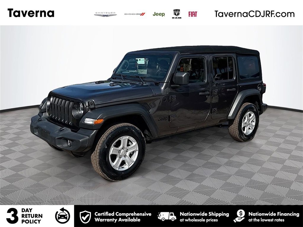Used 2021 Jeep Wrangler Unlimited Sport image 1