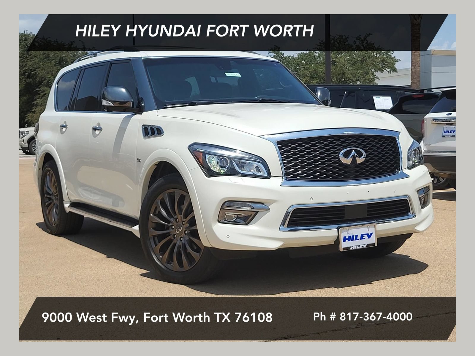 Used 2015 INFINITI QX80 4WD w/ Limited Package 360° Tour