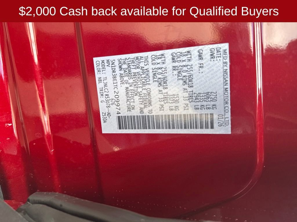 New 2026 Nissan Pathfinder SV image 31