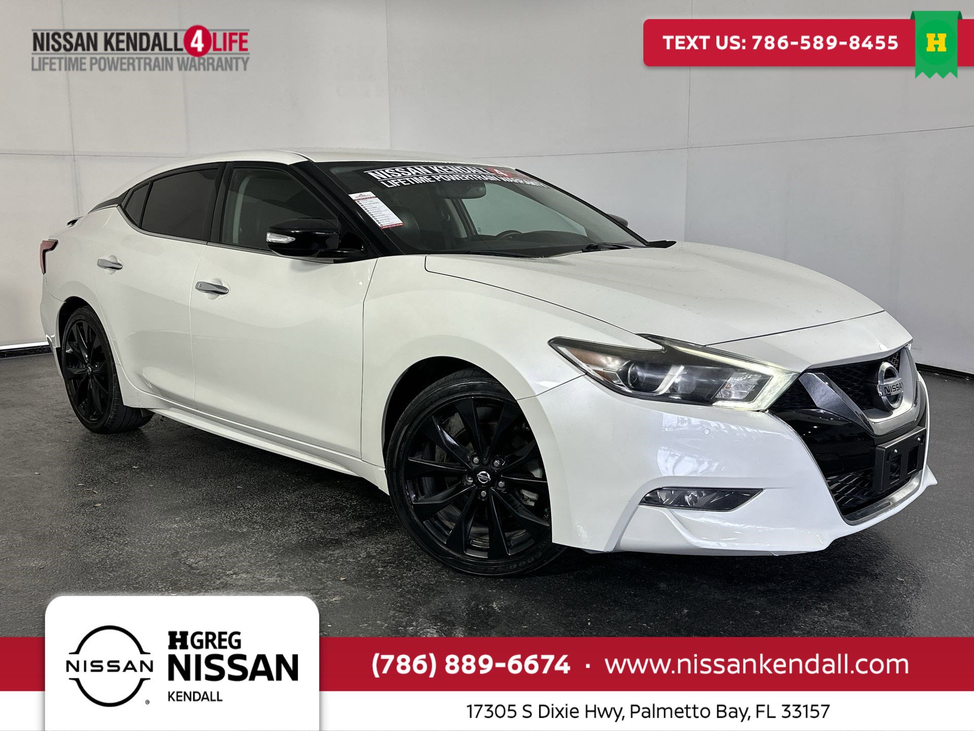 Used 2017 Nissan Maxima SR w/ Midnight Edition