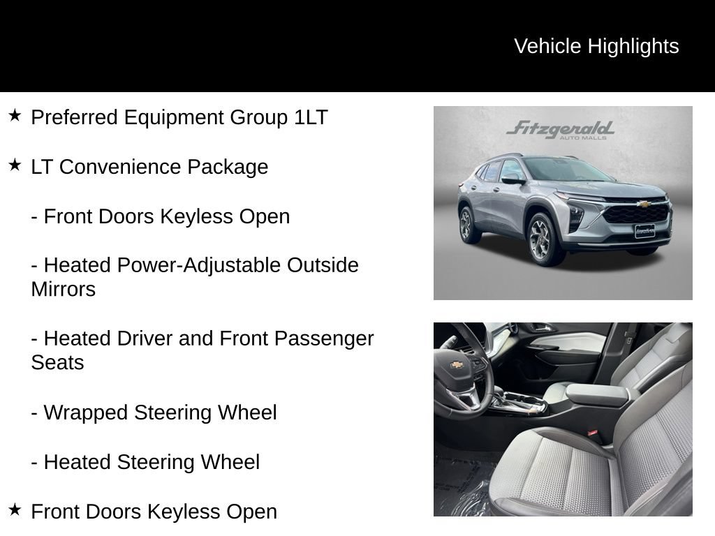 Used 2025 Chevrolet Trax LT w/ LT Convenience Package FWD image 9