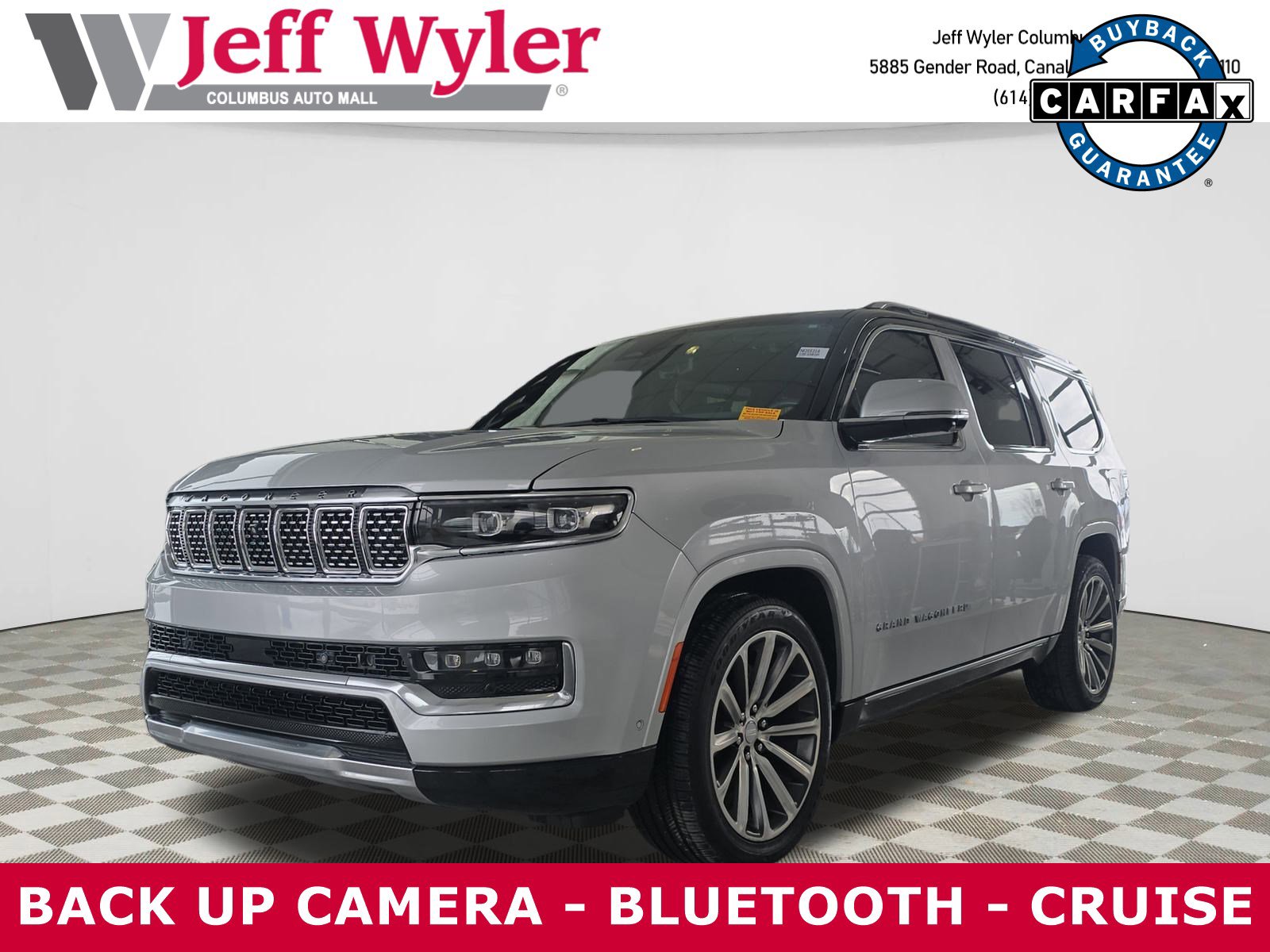 Used 2022 Jeep Grand Wagoneer Series II w/ Convenience Group III image 1