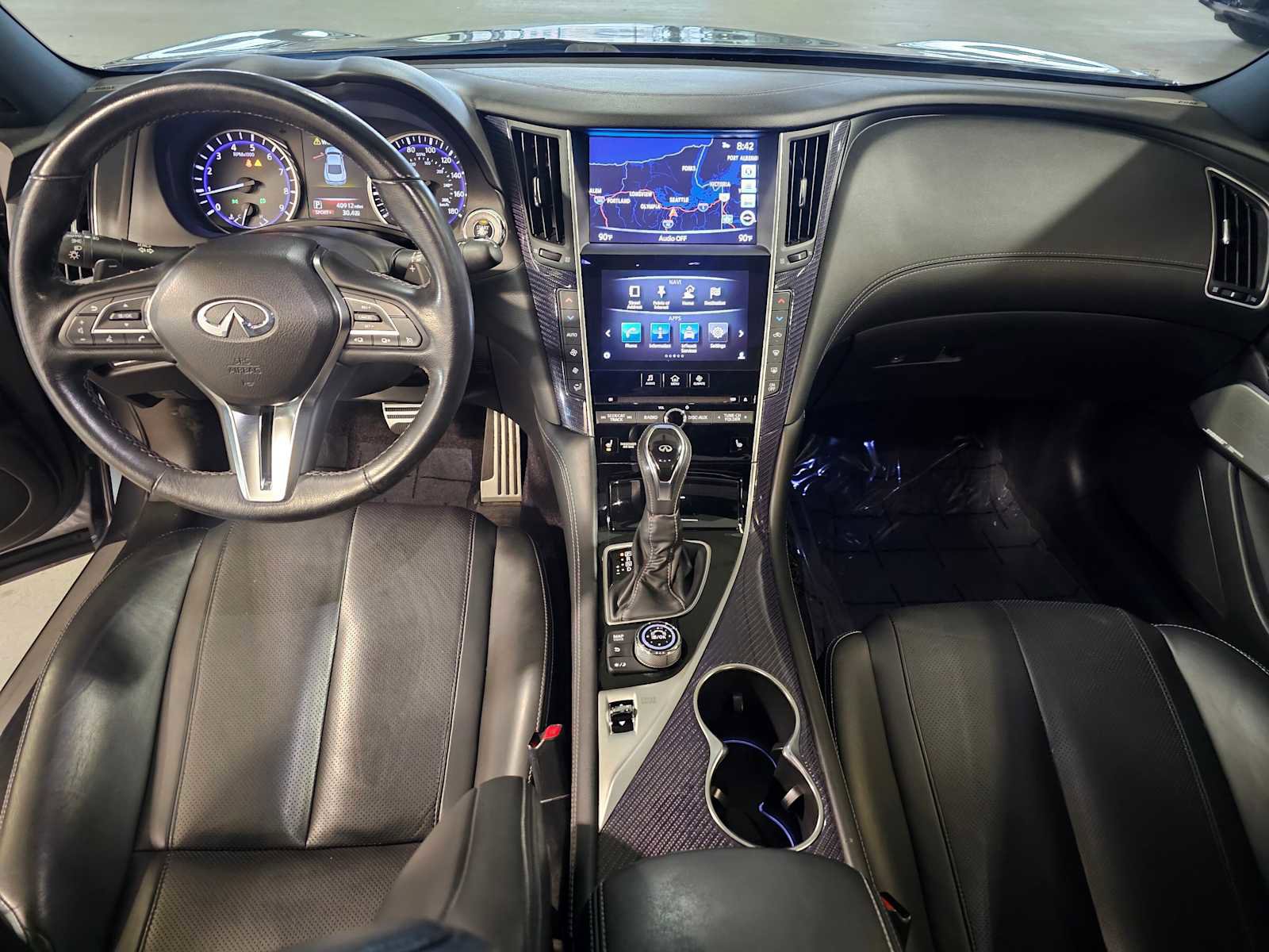 Used 2017 INFINITI Q60 3.0t Sport image 10