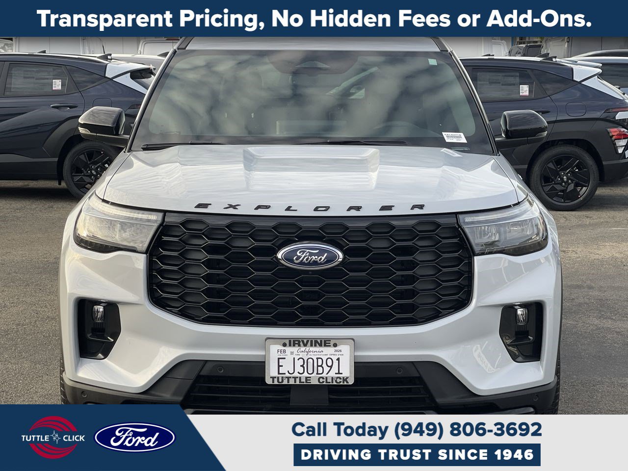 Used 2026 Ford Explorer ST-Line w/ ST-Line Street Pack image 2