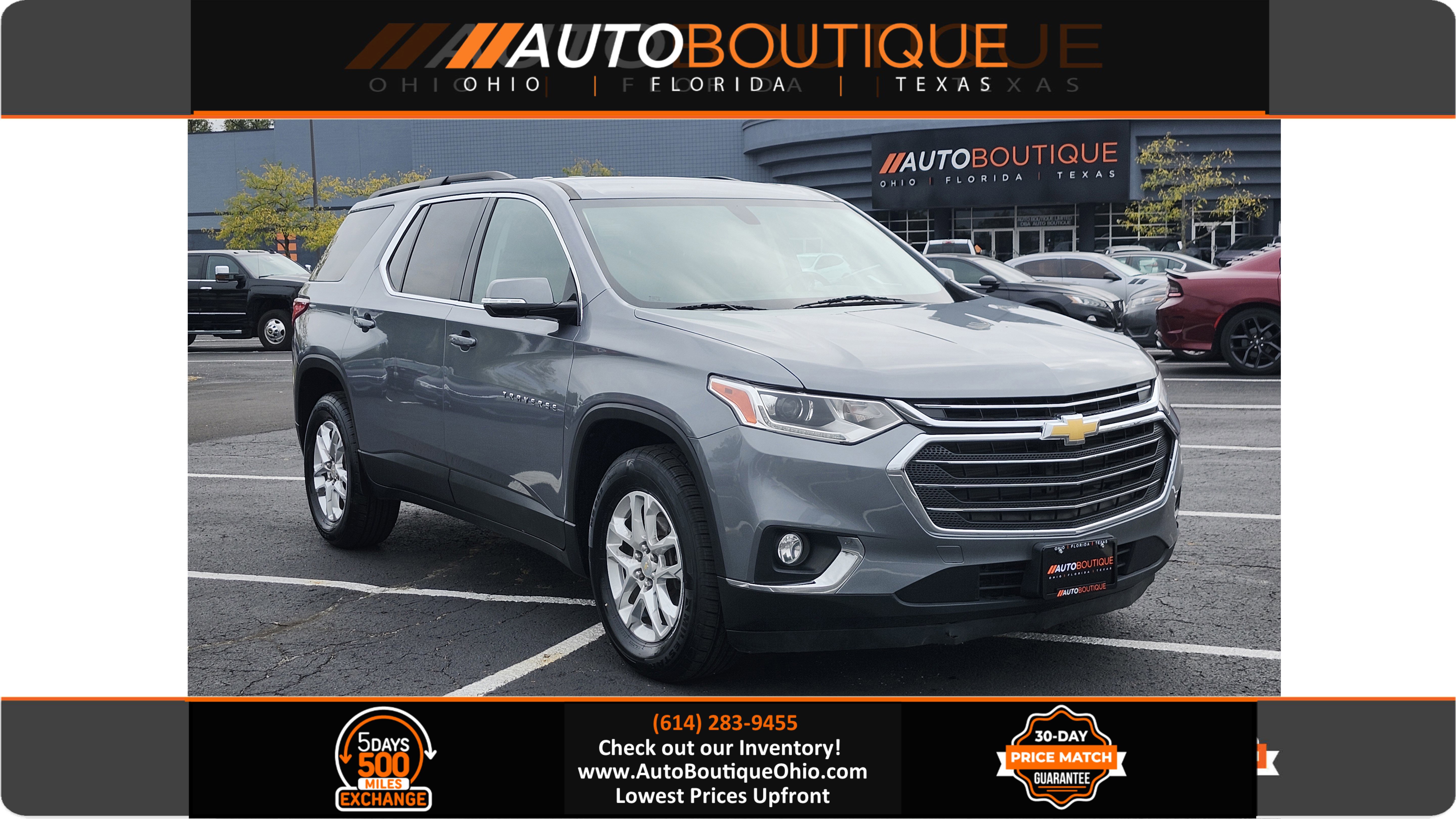 Used 2019 Chevrolet Traverse LT