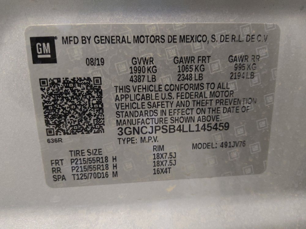 Used 2020 Chevrolet Trax LT w/ Redline Edition AWD/4WD image 33