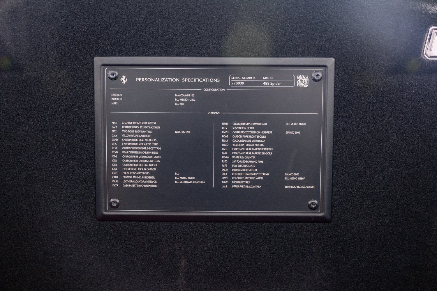 Certified 2017 Ferrari 488 Spider RWD image 61