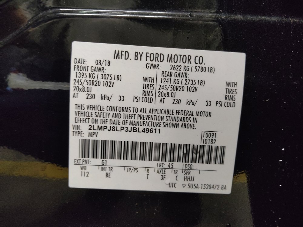 Used 2018 Lincoln MKX Reserve w/ Driver Assistance Package AWD/4WD image 33