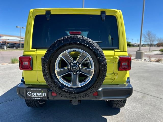 Used 2022 Jeep Wrangler Unlimited Sahara w/ LED Lighting Group AWD/4WD image 8