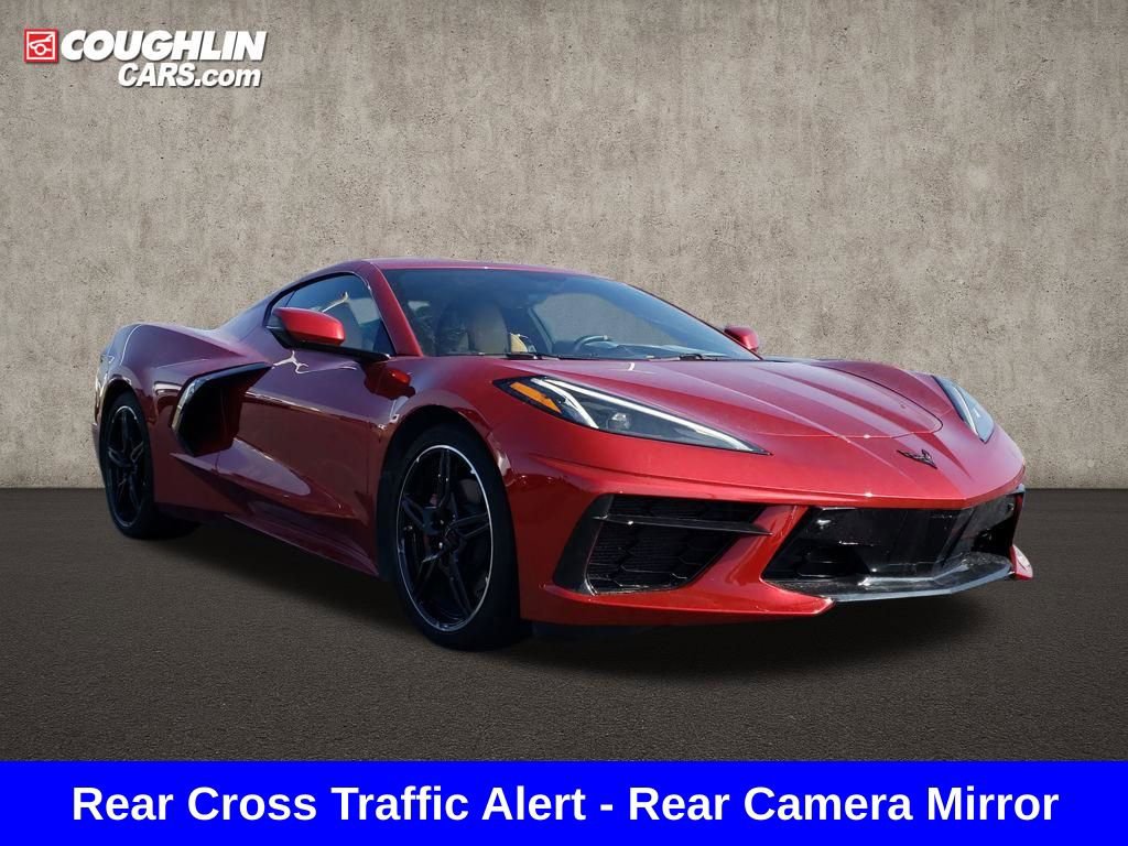 Used 2021 Chevrolet Corvette Stingray Preferred Cpe w/ Body-Color Dual Roof Package image 8