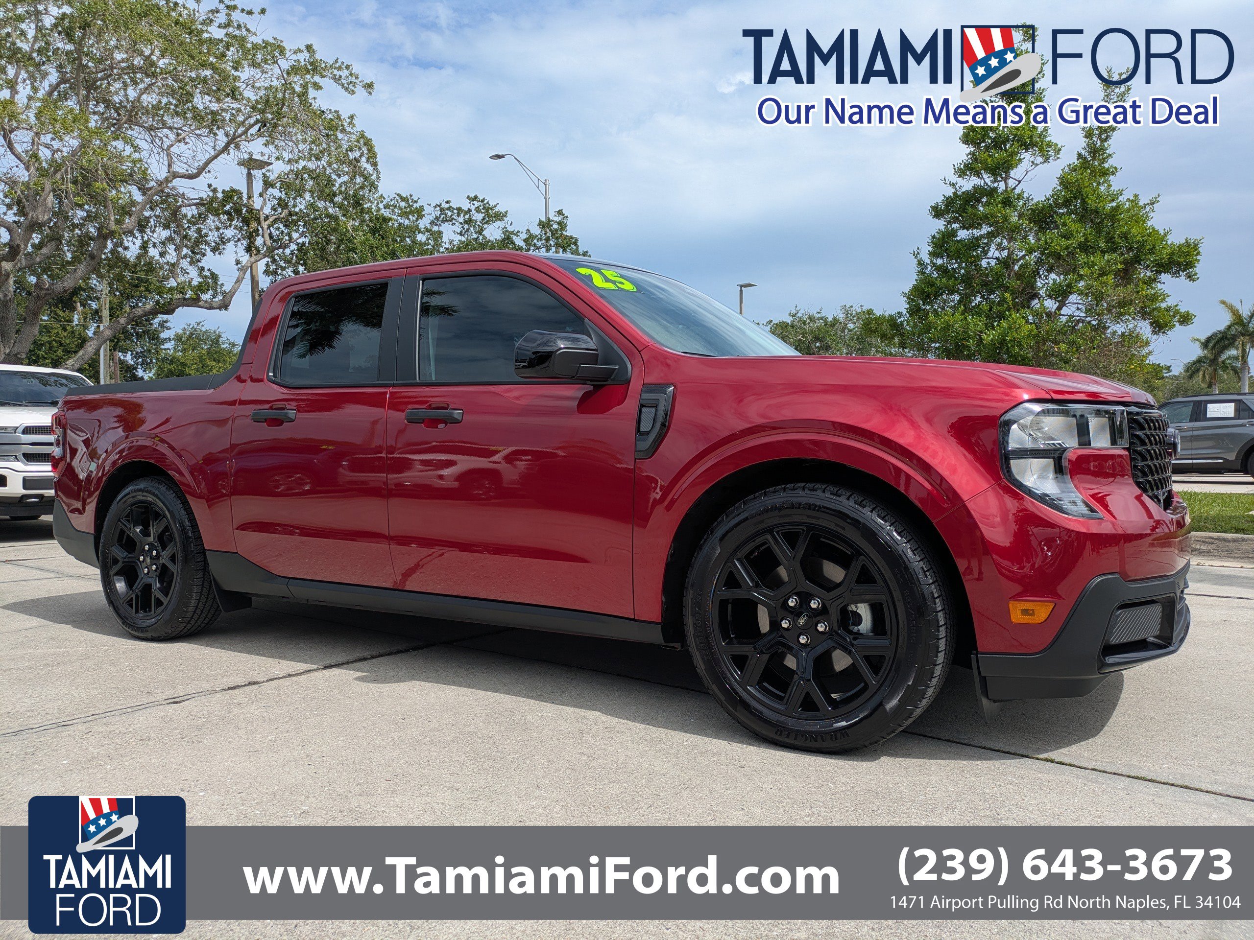 Used 2025 Ford Maverick XLT w/ Black Appearance Package AWD/4WD image 1
