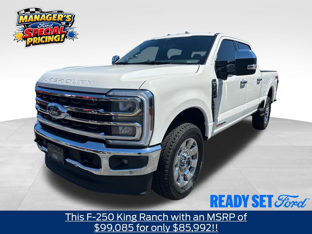 New 2025 Ford F250 King Ranch w/ Chrome Package