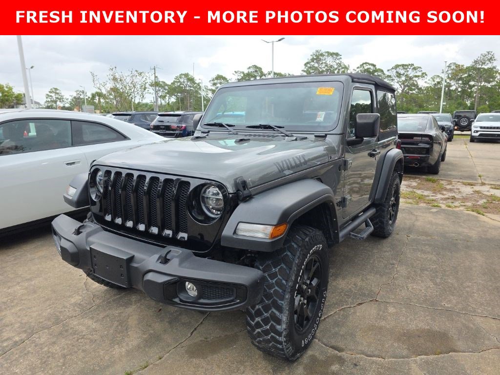 Certified 2021 Jeep Wrangler Sport AWD/4WD image 1