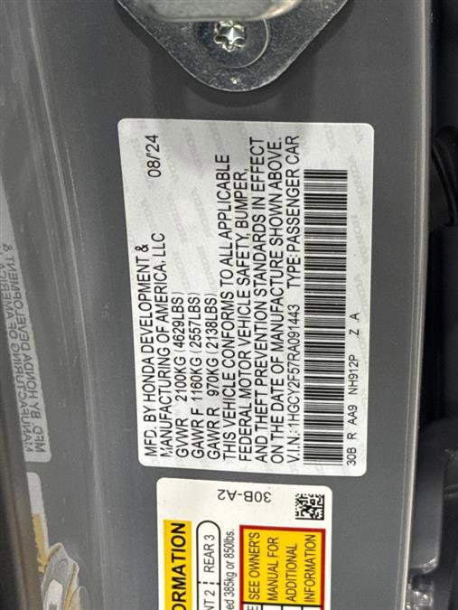 Used 2024 Honda Accord Sport image 12