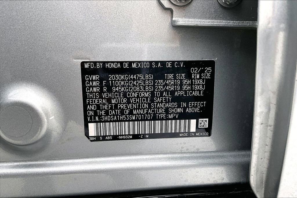 Certified 2025 Acura ADX A-Spec image 42