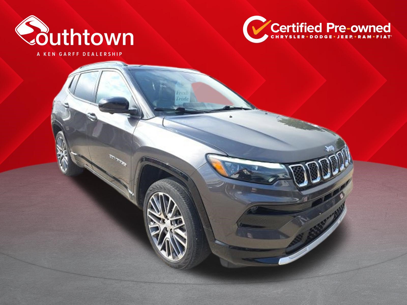 Certified 2023 Jeep Compass Limited w/ Elite Group AWD/4WD image 1