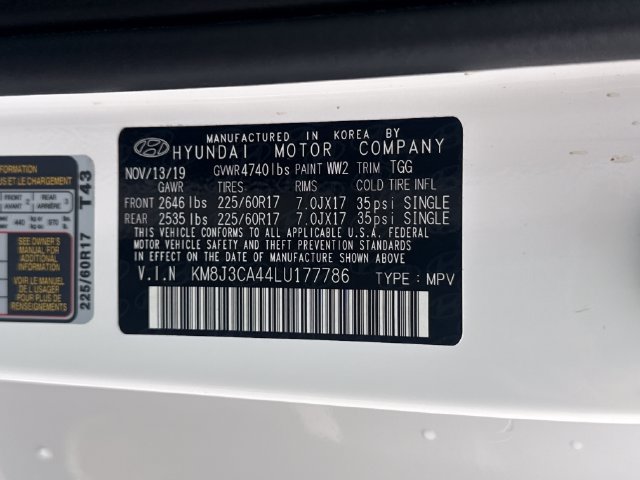 Used 2020 Hyundai Tucson Value AWD/4WD image 30
