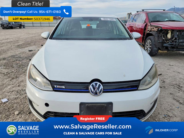 Used 2016 Volkswagen e-Golf SE w/ DC Fast Charging Package FWD image 7