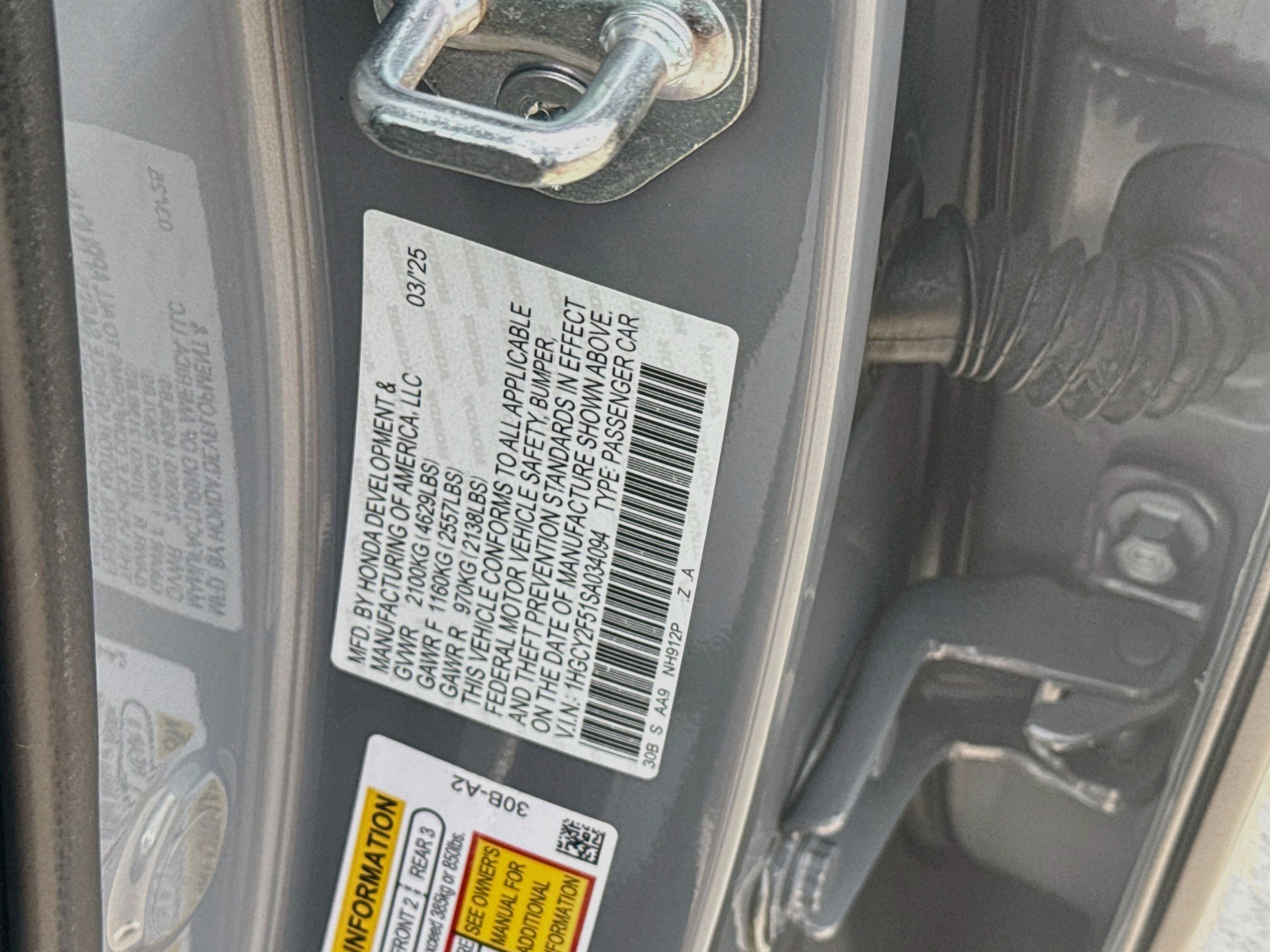 Used 2025 Honda Accord Sport image 34