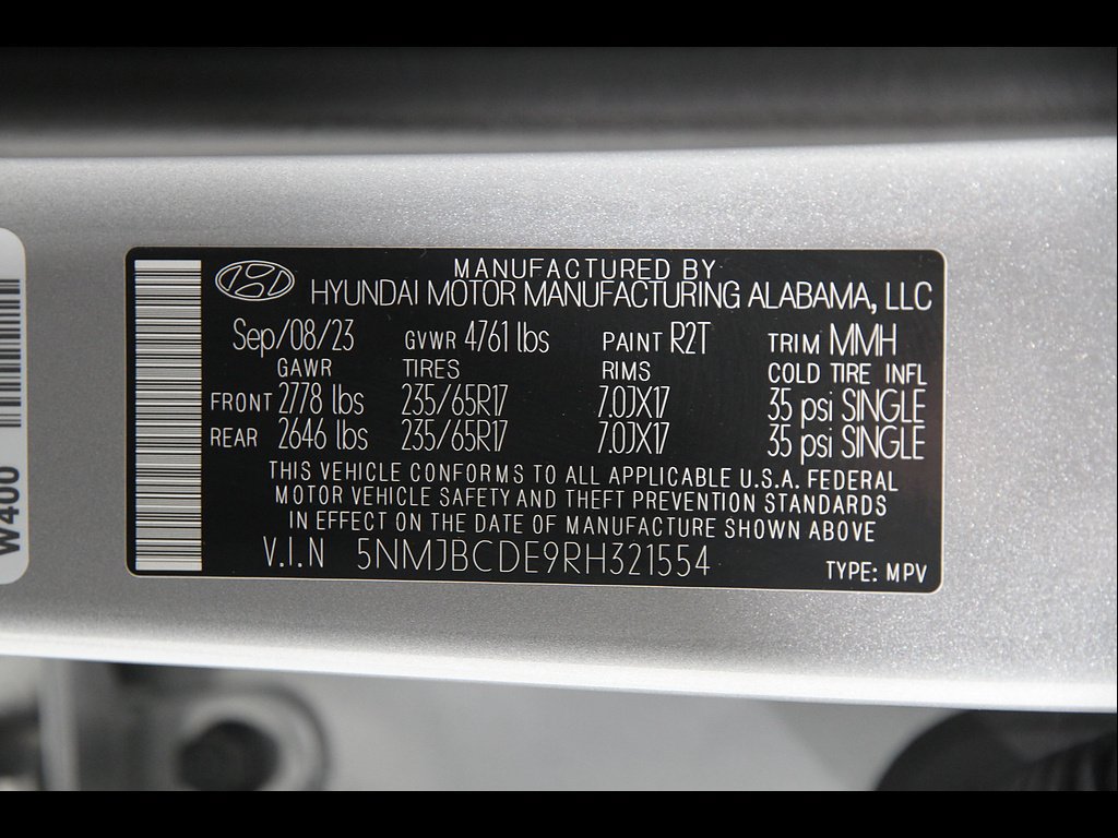 Certified 2024 Hyundai Tucson SEL AWD/4WD image 22