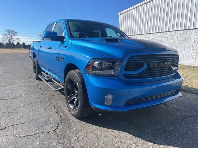 Used 2018 RAM 1500 Sport w/ Hydro Blue Sport Package