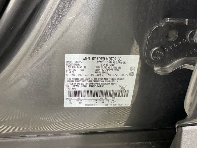 Used 2025 Ford Explorer ST-Line w/ Premium Package AWD/4WD image 25
