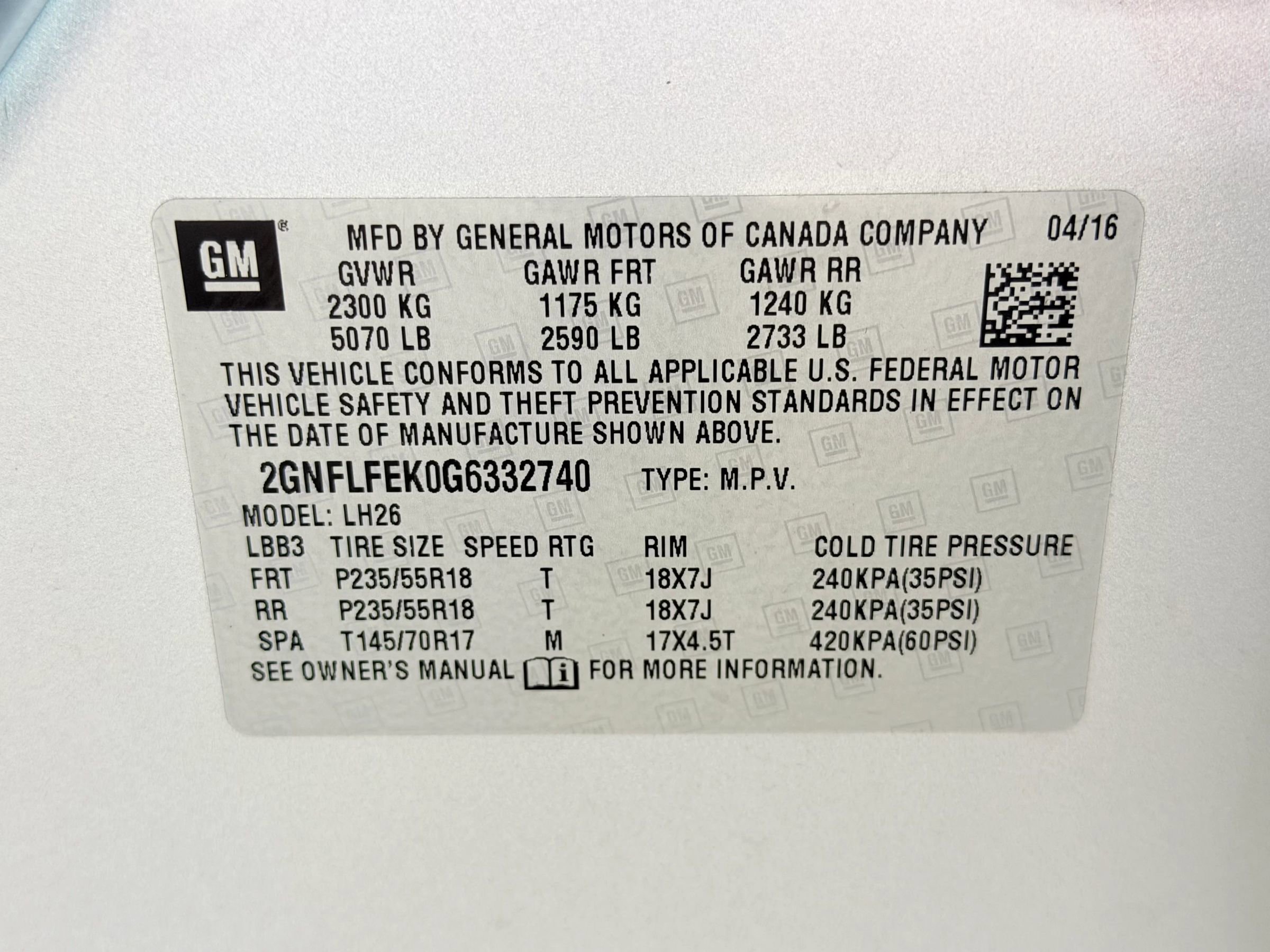 Used 2016 Chevrolet Equinox LT w/ Convenience Package image 40