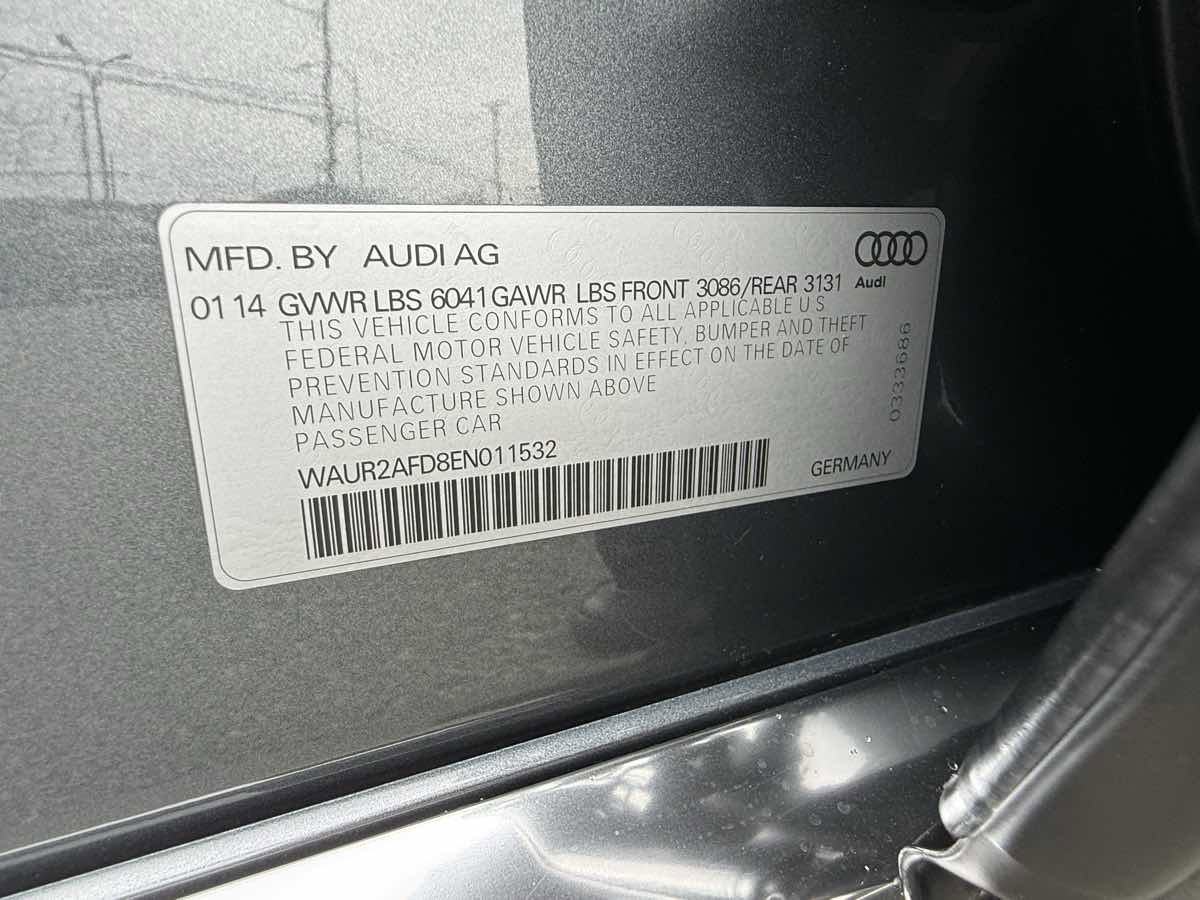 Used 2014 Audi A8 L 4.0T w/ Premium Package image 30