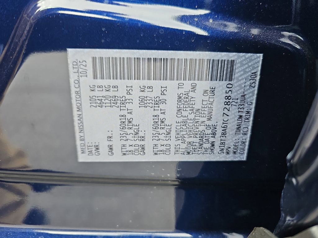 New 2026 Nissan Rogue SV image 38