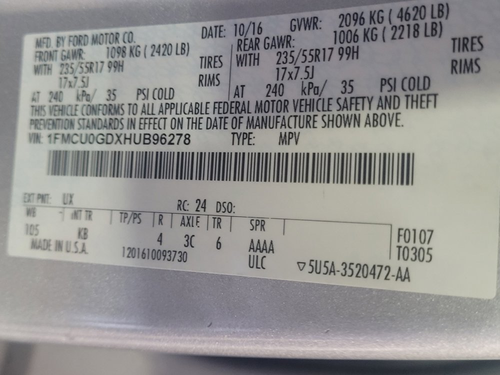 Used 2017 Ford Escape SE image 33