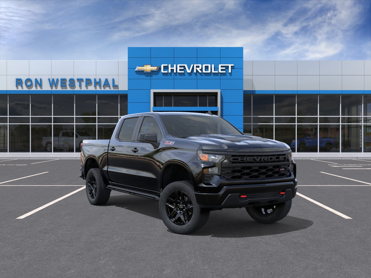 New 2026 Chevrolet Silverado 1500 Custom Trail Boss AWD/4WD image 1