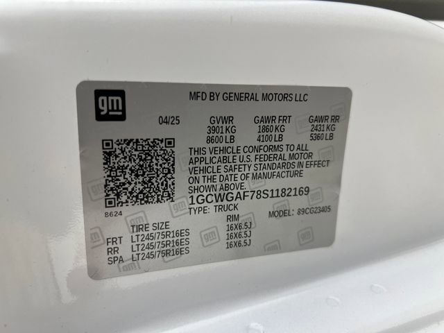 New 2025 Chevrolet Express 2500 w/ Driver Convenience Package image 26