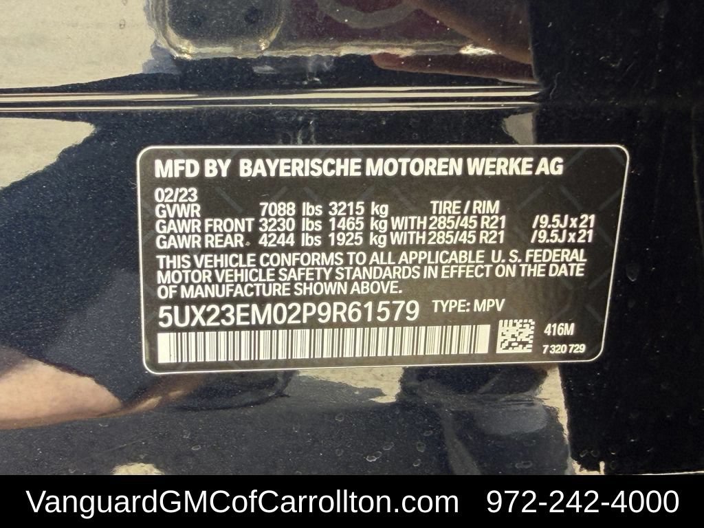 Used 2023 BMW X7 xDrive40i w/ M Sport Package AWD/4WD image 35