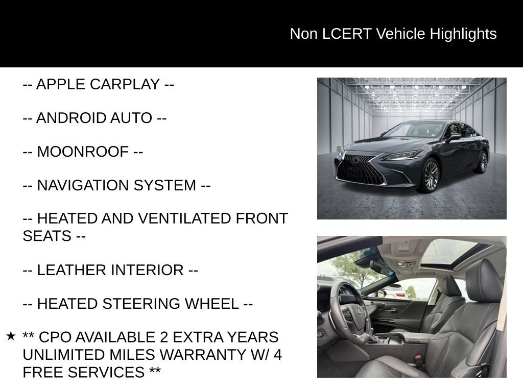 Used 2023 Lexus ES 350 Ultra Luxury w/ Accessory Package (Z2) FWD image 25