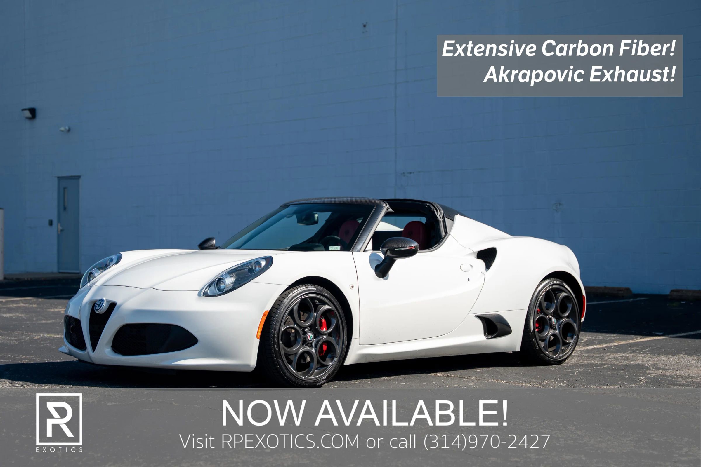 Used 2020 Alfa Romeo 4C Spider image 1