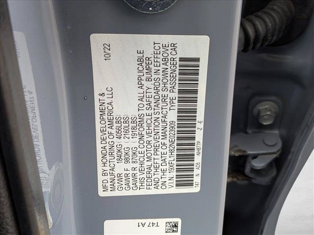 Used 2022 Honda Civic Sport Touring image 25