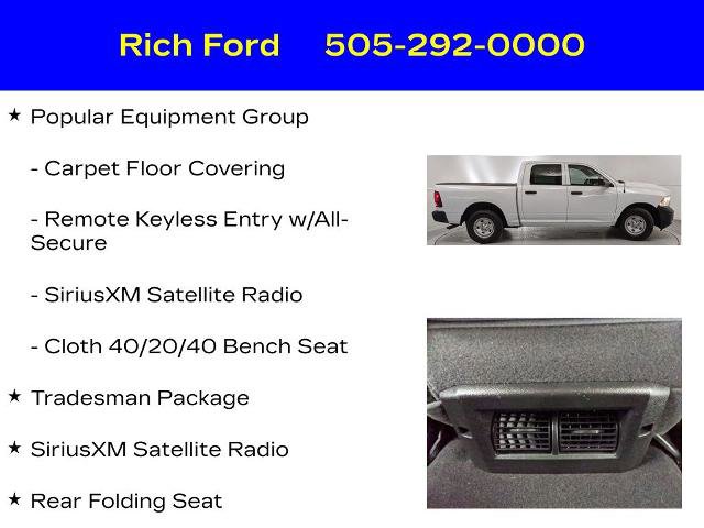 Used 2023 RAM 1500 Tradesman w/ Popular Equipment Group RWD image 22