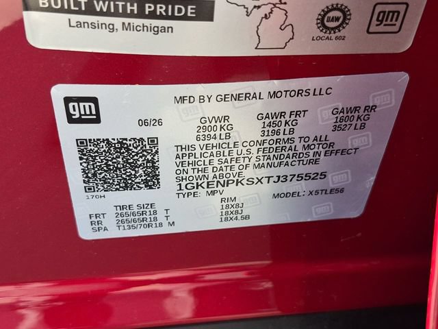 New 2026 GMC Acadia AT4 w/ LPO, Floor Liner Package AWD/4WD image 36