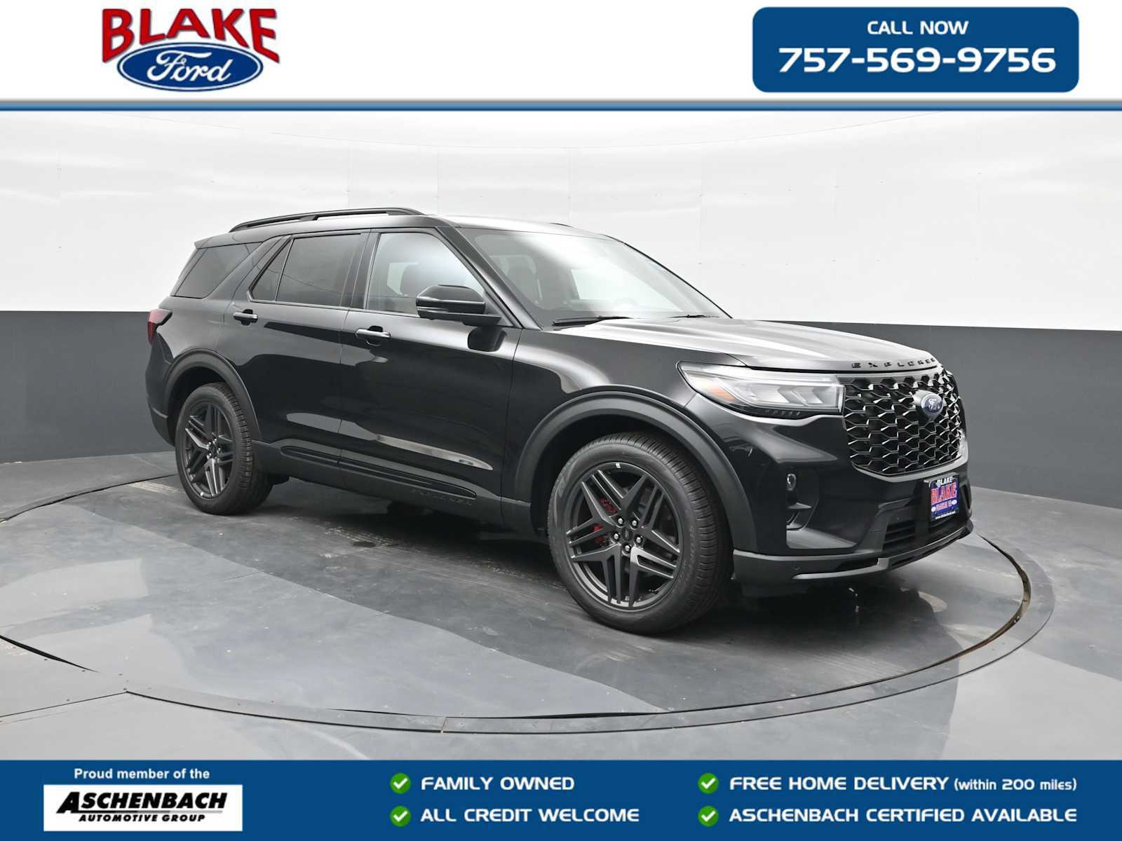 New 2026 Ford Explorer ST w/ Sun And Sound Package AWD/4WD image 1