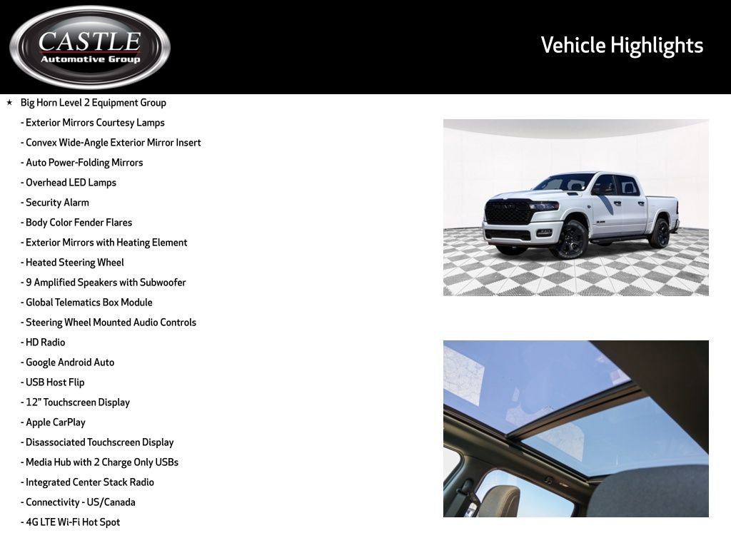 New 2026 RAM 1500 4x4 Crew Cab image 6