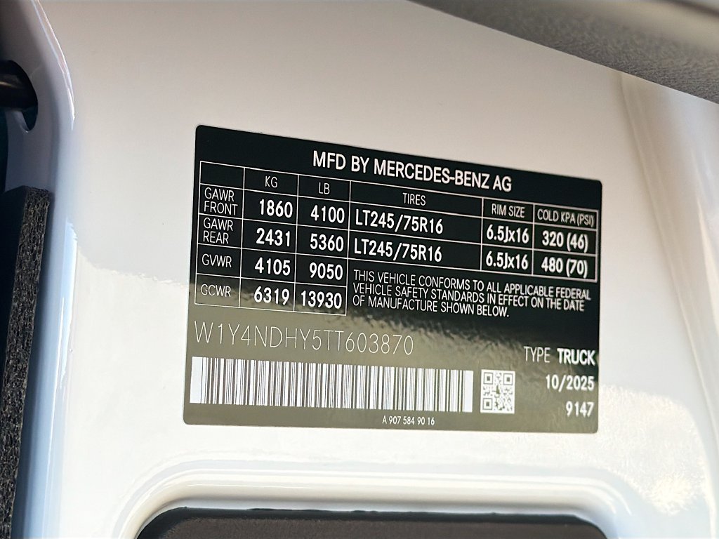New 2026 Mercedes-Benz Sprinter 2500 image 32