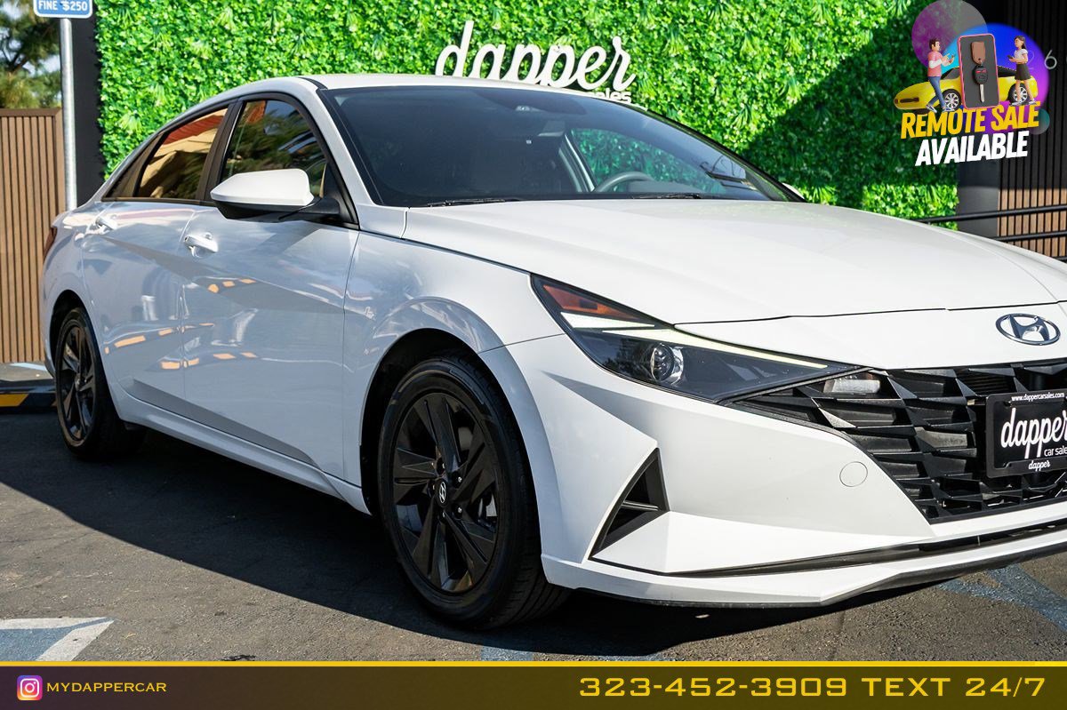 Used 2021 Hyundai Elantra Blue image 4