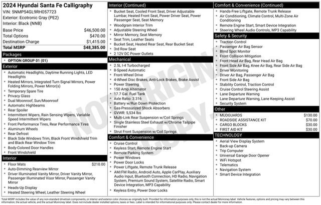 Used 2024 Hyundai Santa Fe Calligraphy image 4