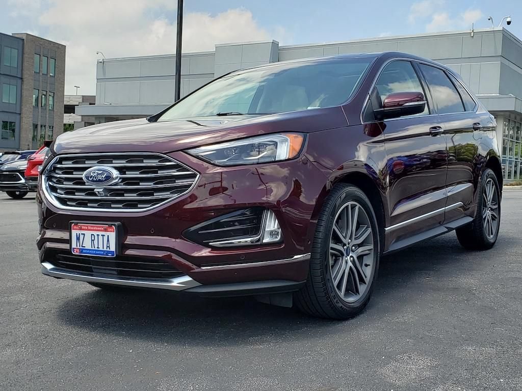 Used 2019 Ford Edge Titanium w/ Equipment Group 301A AWD/4WD image 4