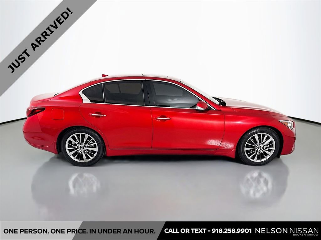 Used 2022 INFINITI Q50 Luxe w/ Cargo Package RWD image 4