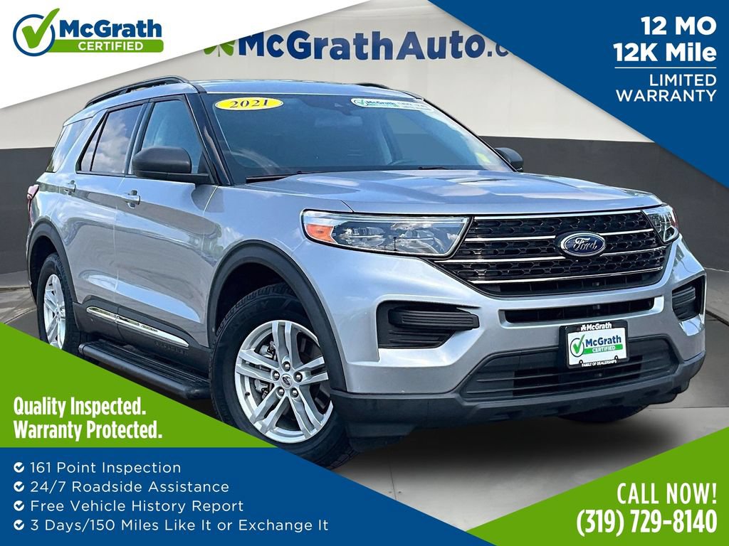 Used 2021 Ford Explorer XLT AWD/4WD image 1