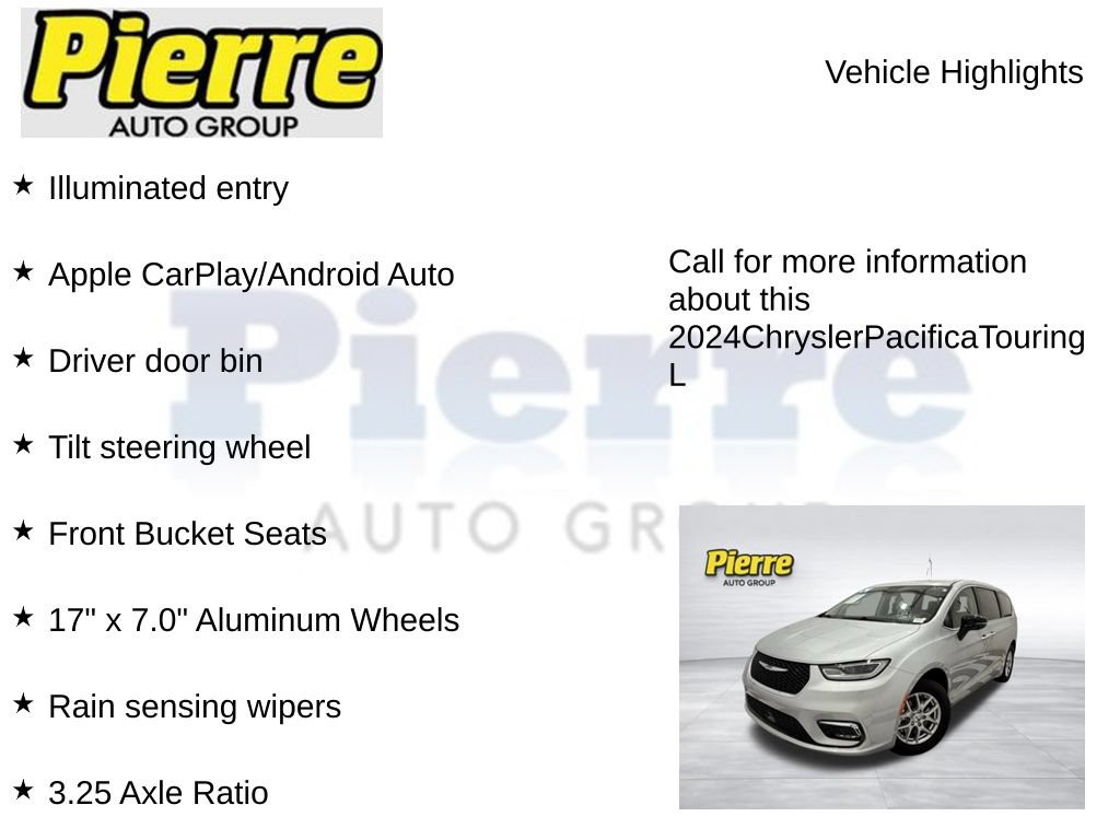 Used 2024 Chrysler Pacifica Touring-L FWD image 22